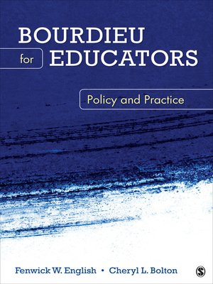 cover image of Bourdieu for Educators